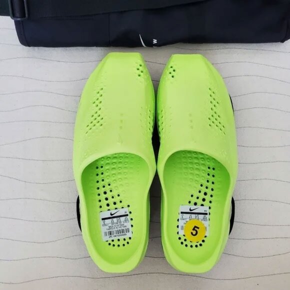 Nike Mens Matthew M Williams 5 MMW Volt Black Slide Sandals Mule DH1258-700 Sz 5 main image 10